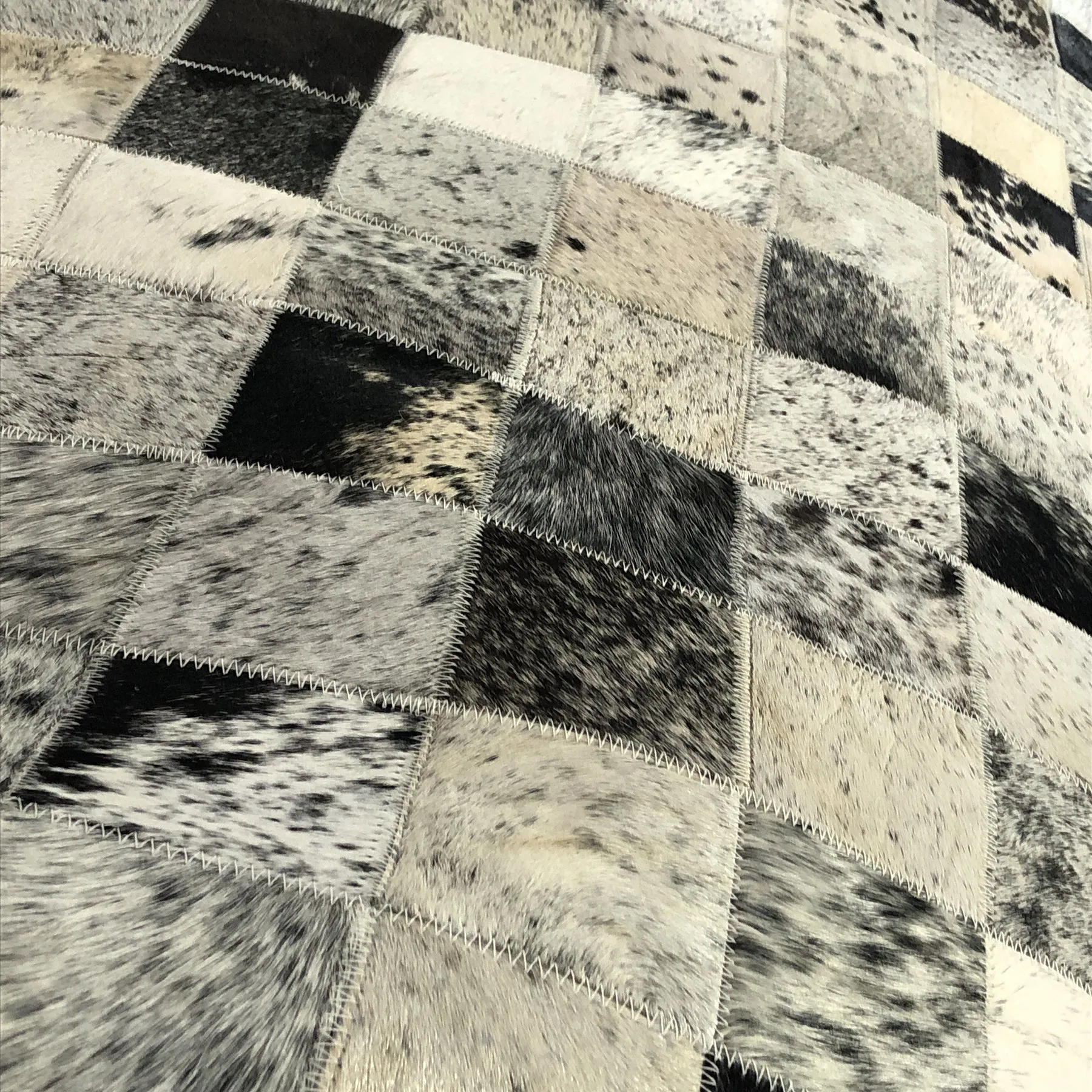 Hand Crafted Leather Rug 6' 10" x 9' 10"
